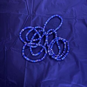 Blue Beaded bracelets